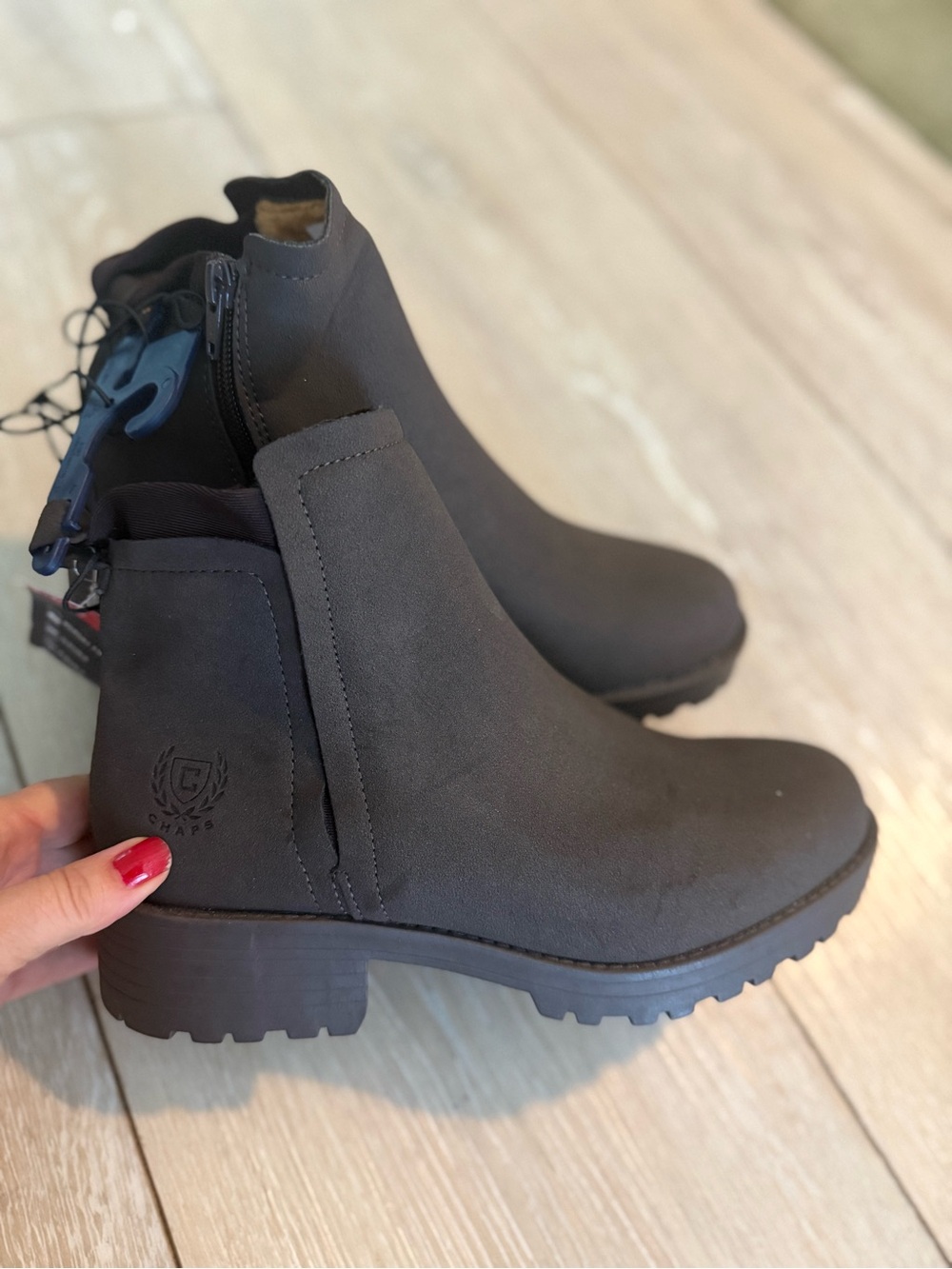 NWT Chaps Ankle Boots- perfect for fall or winter.